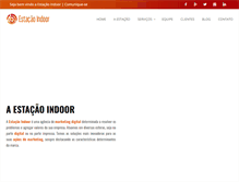 Tablet Screenshot of estacaoindoor.com